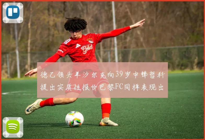 德乙领头羊沙尔克向39岁中锋哲科提出实质性报价巴黎FC同样表现出兴趣