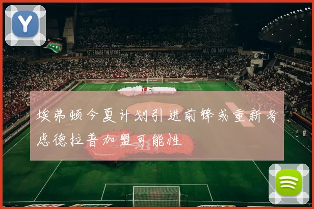 埃弗顿今夏计划引进前锋或重新考虑德拉普加盟可能性
